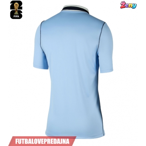 Lacne Ženy Futbalové dres Uruguaj MS 2026 Krátky Rukáv - Domáci